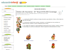 Tablet Screenshot of educacioninfantil.info
